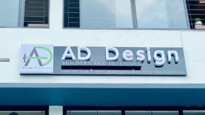 The Best Interior Designers in Palakkad Kerala - AD Design House Signboard